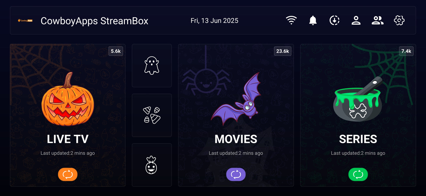 Custom Rebranded StreamBox v3.0 with Premium Cockpit Multi-DNS Admin Panel